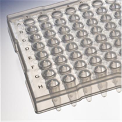 Certified Thin Wall 96 x 0.2ml Low Profile PCR Plates, Semi Skirted (For Applied BioSystems)