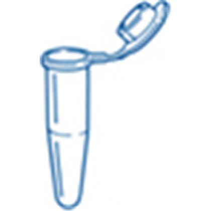 Certified 0.5ml Single StarPCR® Tube w. Attached Flat Cap