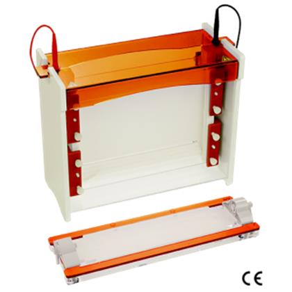 Second Stage 2-D vertical gel analysis system with casting base unit