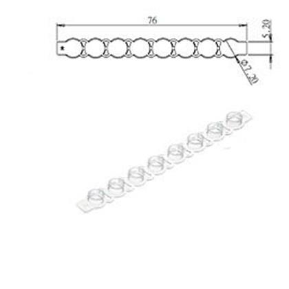 8 Strip PCR Tüp ve Plate Kapağı (Sadece Kapak)