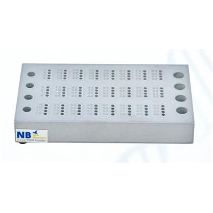 Metal Chill Renk Değiştiren Soğutucu Rack (4x0,5 ml Tüp, 4x1,5-2,0ml Tüp, 96 (24x4)x0,1 ml Rotor Gene Tüp,